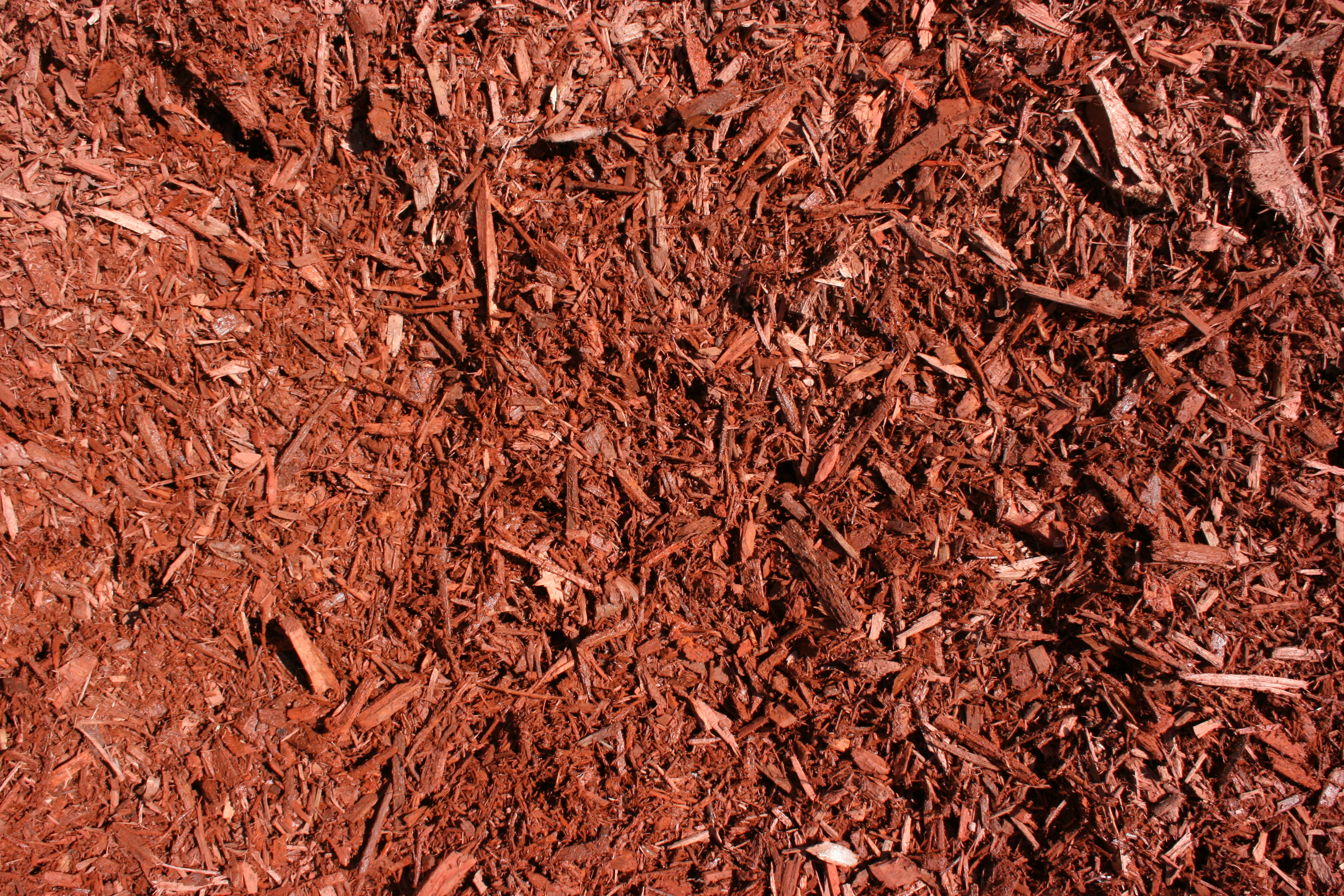 Red Recycled Mulch